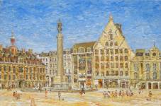 Grand Place - Lille - Vue du Sud-Est (vendu)